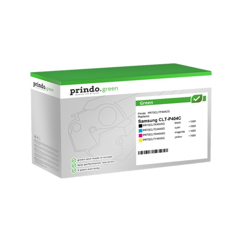 ORIGINAL Prindo Multipack nero / ciano / magenta / giallo PRTSCLTP404CG Green ~4500 Seiten
